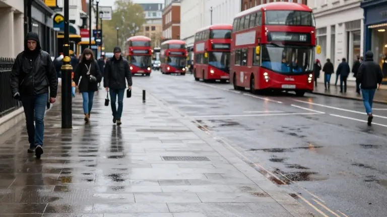 Illustration for: 1.9 Kilometers of Oxford Street Go Traffic-Free for Holidays